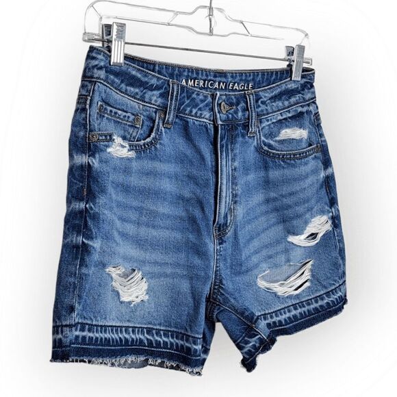 American Eagle Tomgirl Shorts size 4 - Picture 2 of 7
